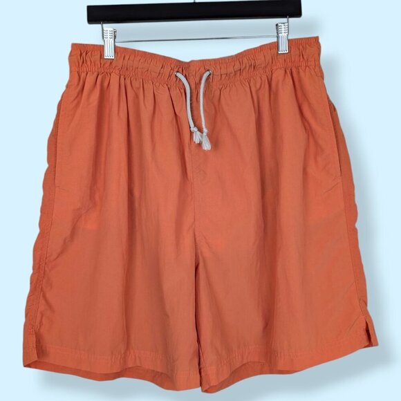 (2/$20) Vintage Sand N Sun Orange Swim Trunks - Picture 1 of 4